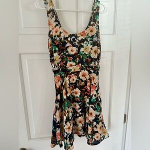 Luca couture floral dress size 4